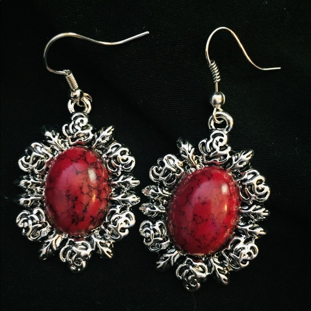6/$25-Fashion Jewelry - Gemstone Earrings